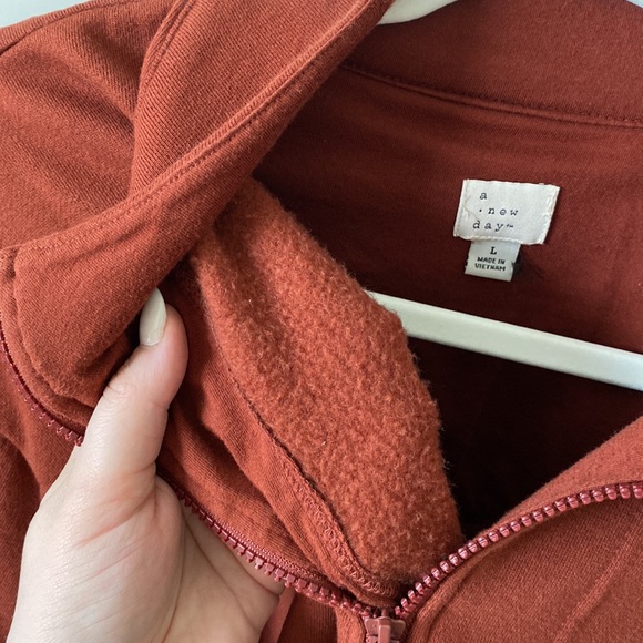 A New Day Quarter Zip Pullover - Picture 3 of 5